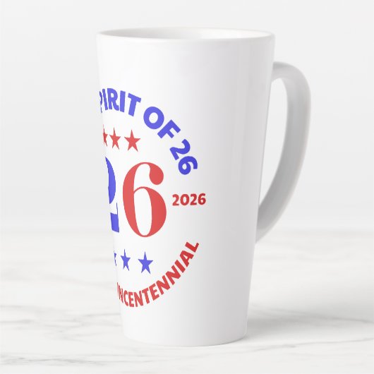 THE SPIRIT OF 26 - SEMIQUINCENTENNIAL LATTE MOK (Rechterhoek)