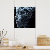 The Spirit of a Woman on a Wall Poster (Keuken)