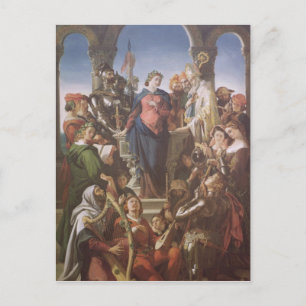 The Spirit of Chivalry, c.1845 Briefkaart