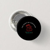 THE SPIRIT OF CHRISTMAS RONDE BUTTON 3,2 CM (Voorkant /achterkant)