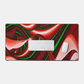 The spirit of Love and Hope Abstract 3D Rainbowart Bureaumat (Keyboard & Muis)