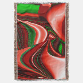 The spirit of Love and Hope Abstract 3D Rainbowart Deken (Voorkant Verticaal)