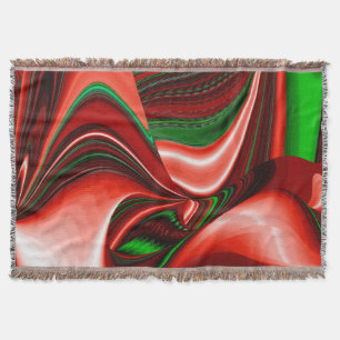 The spirit of Love and Hope Abstract 3D Rainbowart Deken
