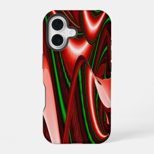 The spirit of Love and Hope Abstract 3D Rainbowart iPhone 16 Hoesje