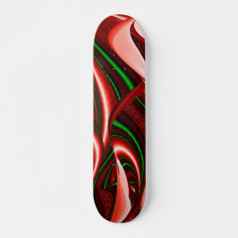 The spirit of Love and Hope Abstract 3D Rainbowart Persoonlijk Skateboard