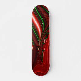 The spirit of Love and Hope Abstract 3D Rainbowart Persoonlijk Skateboard