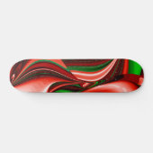 The spirit of Love and Hope Abstract 3D Rainbowart Persoonlijk Skateboard (Horizontaal)