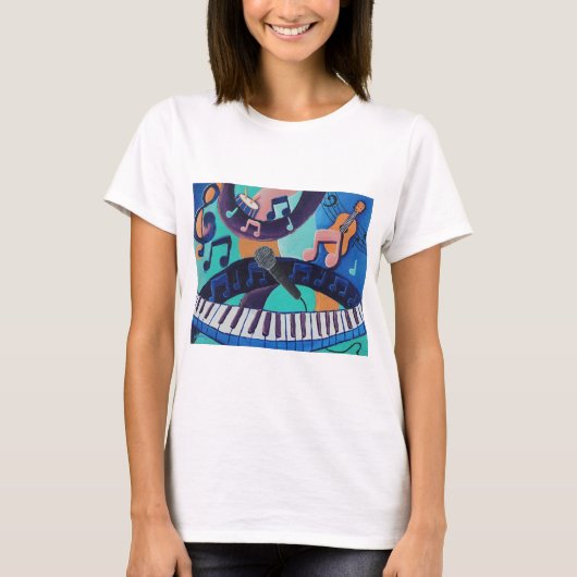The Spirit of Music - T-shirt voor dames (Voorkant)