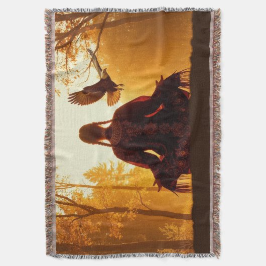 The spirit of the Eagle Deken (Voorkant Verticaal)
