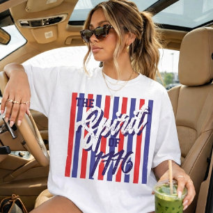 The Spirit Van 1776 4 juli T-shirt