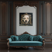 The Spiritual Divide — Gothic Surreal Fine Art Canvas Afdruk