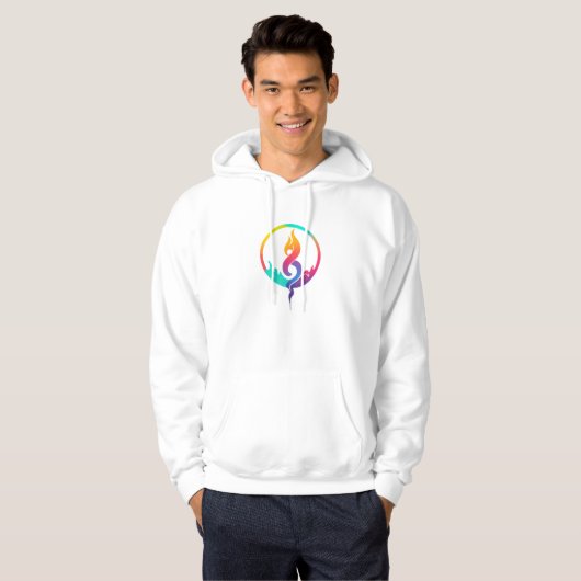 The Spiritual Flame Hoodie (Voorkant volledig)