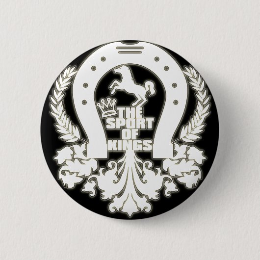 The_Sport_Of_Kings Ronde Button 5,7 Cm (Voorkant)