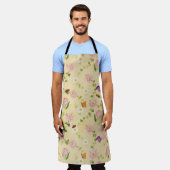 The 'Spring Garden Whimsy' Apron Schort (Gedragen)