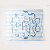 The Spring I turned 12 Birthday Banner Wandkleed (Voorkant (horizontaal))