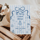 The Spring I turned 13 Birthday Invitation Kaart