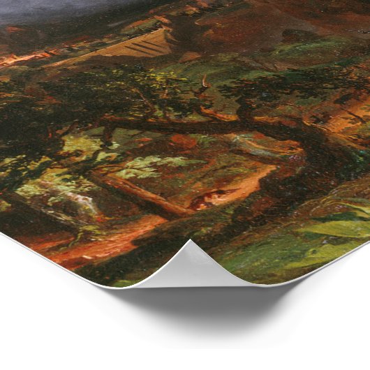 The Sprit of War, 1851 (olie op canvas) Poster (Hoek)