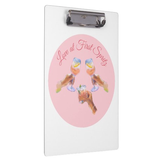 The Spritz Squad | Aperol vrijgezellenfeest thema Klembord (Rechts)