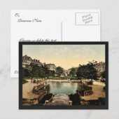 The Square and the Place D'Arcy, Dijon, France cla Briefkaart (Voorkant / Achterkant)