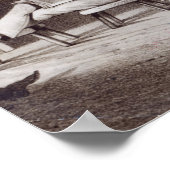 The Squatter's First Home, c.1847 Poster (Hoek)