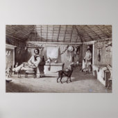The Squatter's First Home, c.1847 Poster (Voorkant)