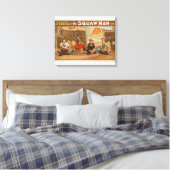 "The Squaw Man" - The Pipe of Peace Theater Canvas Afdruk (Insitu (Slaapkamer))