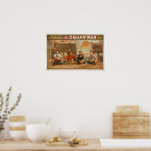 "The Squaw Man" - The Pipe of Peace Theater Poster (Keuken)