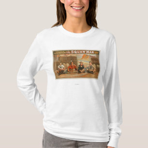"The Squaw Man" - The Pipe of Peace Theater T-shirt