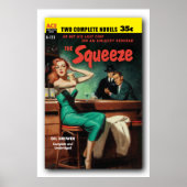 The Squeeze - Gil Brewer pb Hoesje Poster 1955 (Voorkant)