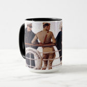 The SS Leviathan, 1918, door J. C. Leyendecker Mok (Voorkant links)