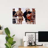 The SS Leviathan, 1918, door J. C. Leyendecker Poster (Thuiskantoor)