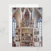 The St. Wolfgang Altarstuk 1471-81 Briefkaart (Voorkant / Achterkant)