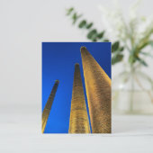 "The Stacks" bij Revolution Mill, Greensboro NC VS Briefkaart (Staand voorkant)