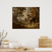 The Stag Poster (Keuken)