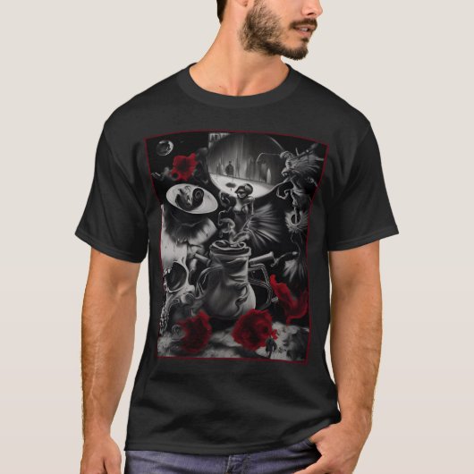 "The Stage of Shadows" T-shirt (Voorkant)