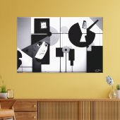 The Stalker Canvas Afdruk (Insitu (Woonkamer))