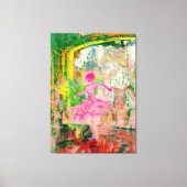 The Stalker - Neon Ballet Chaos Canvas Afdruk (Voorkant)