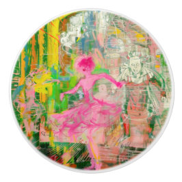 The Stalker - Neon Ballet Chaos Keramische Knop