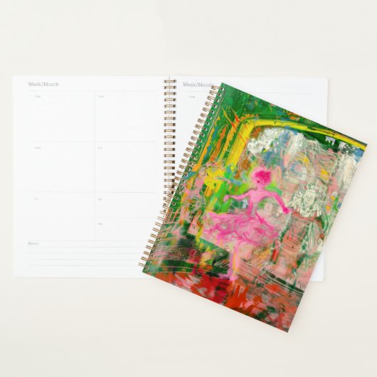 The Stalker - Neon Ballet Chaos Planner (Display)