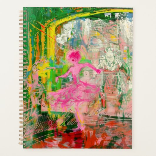 The Stalker - Neon Ballet Chaos  Planner (Voorkant)