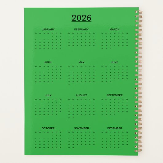 The Stalker - Neon Ballet Chaos  Planner (Achterkant)