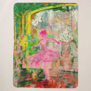The Stalker - Neon Ballet Chaos Sherpa Deken