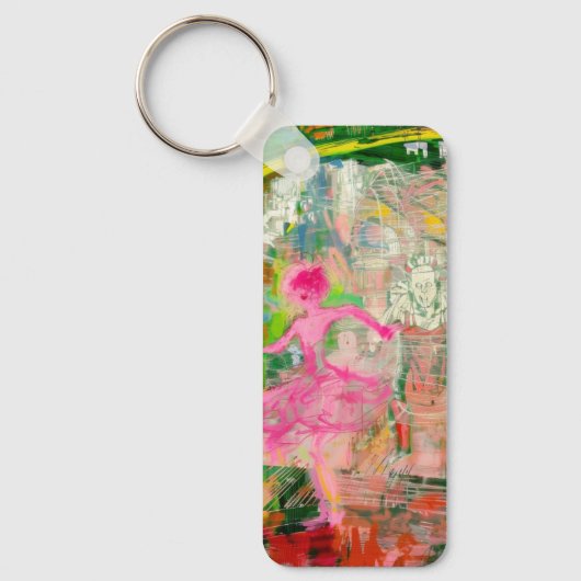 The Stalker - Neon Ballet Chaos Sleutelhanger (Voorkant)