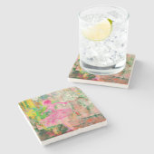 The Stalker - Neon Ballet Chaos Stenen Onderzetter (Zijkant)