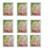 The Stalker - Neon Ballet Chaos Sticker (Voorkant)