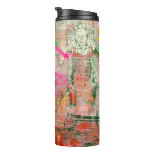 The Stalker - Neon Ballet Chaos Thermosbeker (Geroteerd rechts)