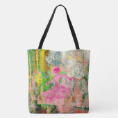 The Stalker - Neon Ballet Chaos Tote Bag (Achterkant)