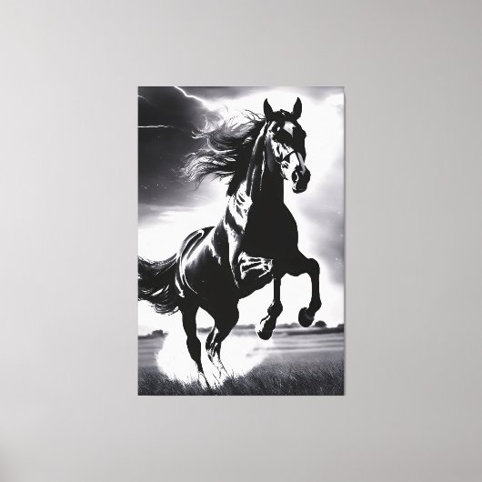 The Stallion Stud Canvas Afdruk (Voorkant)