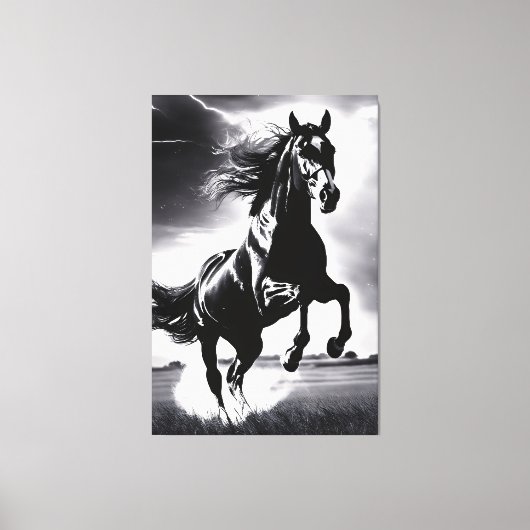 The Stallion Stud Canvas Afdruk (Voorkant)