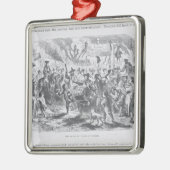 The Stamp Act Riots in Boston Metalen Ornament (Links)